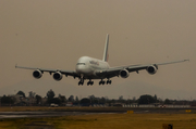 Air France Airbus A380-861 (F-HPJJ) at  Mexico City - Lic. Benito Juarez International, Mexico