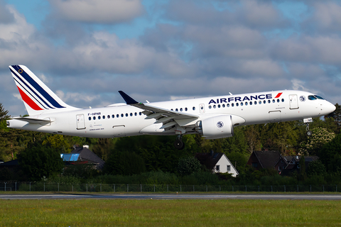 Air France Airbus A220-300 (F-HPNR) at  Hamburg - Fuhlsbuettel (Helmut Schmidt), Germany