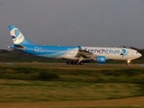 French Blue Airbus A330-323 (F-HPUJ) at  Santo Domingo - Las Americas-JFPG International, Dominican Republic