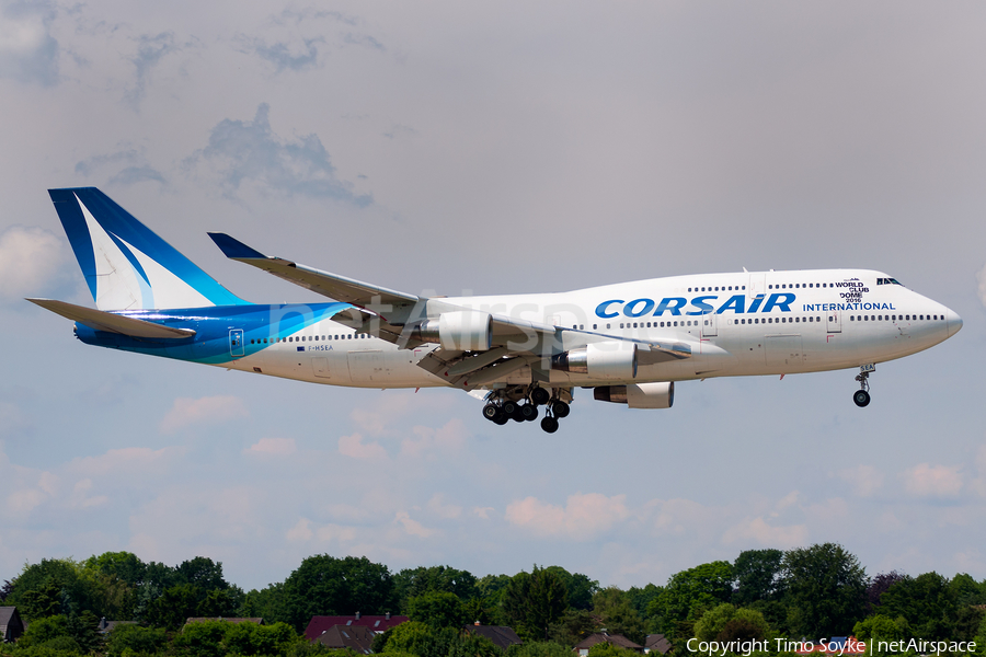 Corsair International Boeing 747-422 (F-HSEA) | Photo 110470