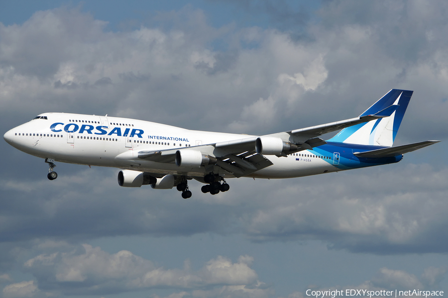 Corsair International Boeing 747-422 (F-HSEA) | Photo 275624