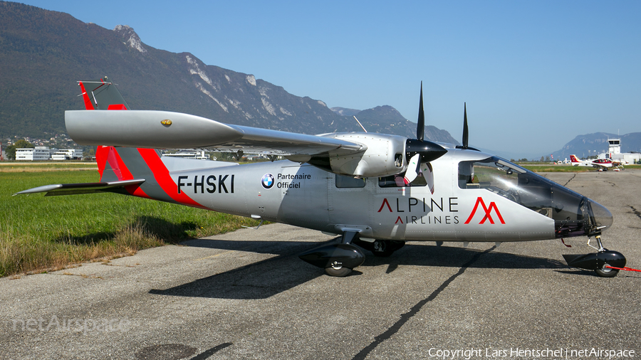 Alpine Airlines Vulcanair P68TC Observer (F-HSKI) | Photo 353519
