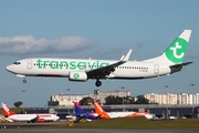 Transavia France Boeing 737-8K2 (F-HTVA) at  Lisbon - Portela, Portugal