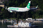 Transavia France Boeing 737-8K2 (F-HTVB) at  Corfu - International, Greece