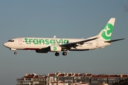 Transavia France Boeing 737-8K2 (F-HTVC) at  Lisbon - Portela, Portugal