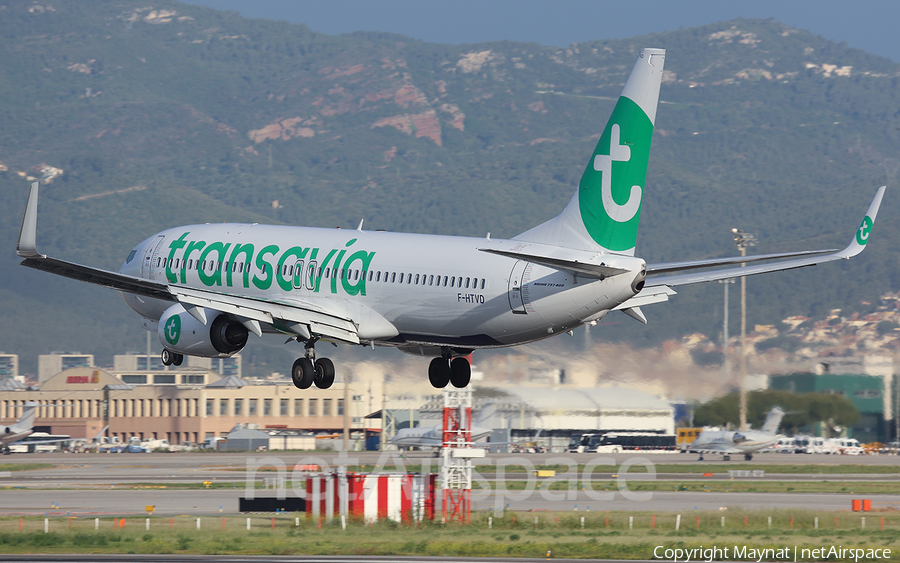 Transavia France Boeing 737-8K2 (F-HTVD) | Photo 324678