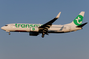 Transavia France Boeing 737-8K2 (F-HTVD) at  Corfu - International, Greece