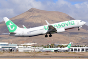 Transavia France Boeing 737-8K2 (F-HTVH) at  Lanzarote - Arrecife, Spain