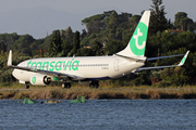 Transavia France Boeing 737-8K2 (F-HTVI) at  Corfu - International, Greece