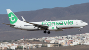 Transavia France Boeing 737-84P (F-HTVK) at  Gran Canaria, Spain