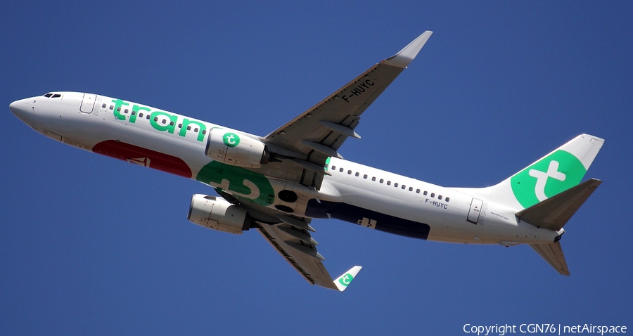 Transavia France Boeing 737-8JP (F-HUYC) | Photo 507788