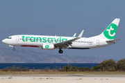 Transavia France Boeing 737-8GP (F-HUYX) at  Rhodes, Greece