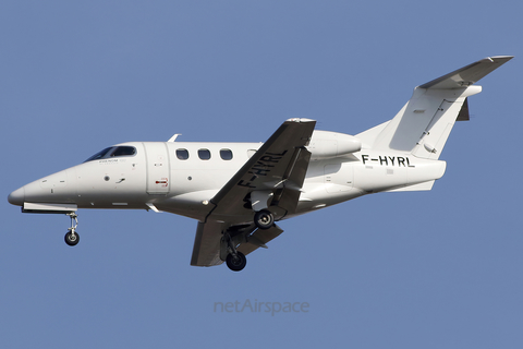 Millesime Aviation Embraer EMB-500 Phenom 100 (F-HYRL) at  Warsaw - Frederic Chopin International, Poland