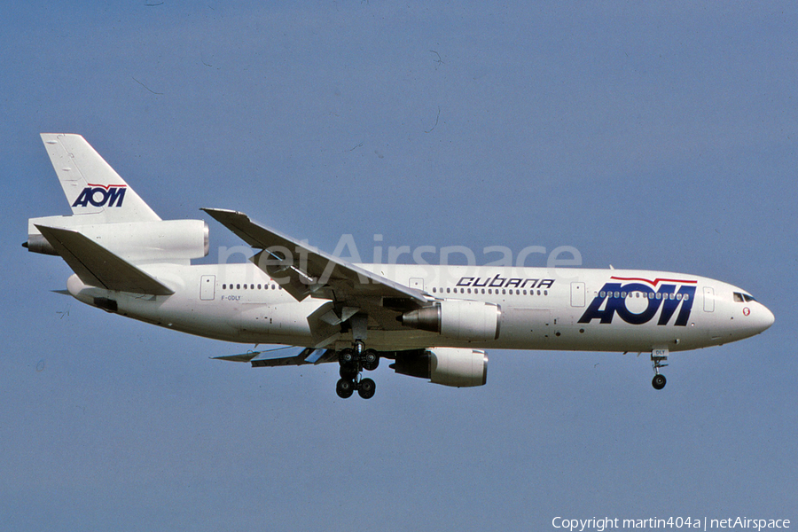 AOM French Airlines McDonnell Douglas DC-10-30 (F-ODLY) | Photo 53529