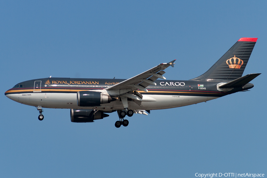 Royal Jordanian Airbus A310-304(F) (F-ODVG) | Photo 175932