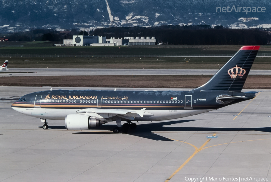 Royal Jordanian Airbus A310-304 (F-ODVH) | Photo 119976