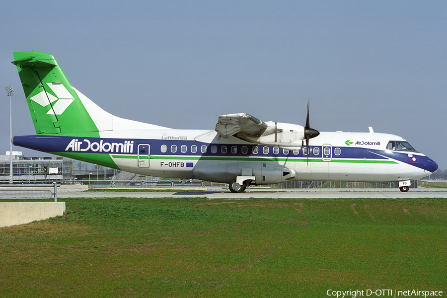 Air Dolomiti ATR 42-320 (F-OHFB) | Photo 391263