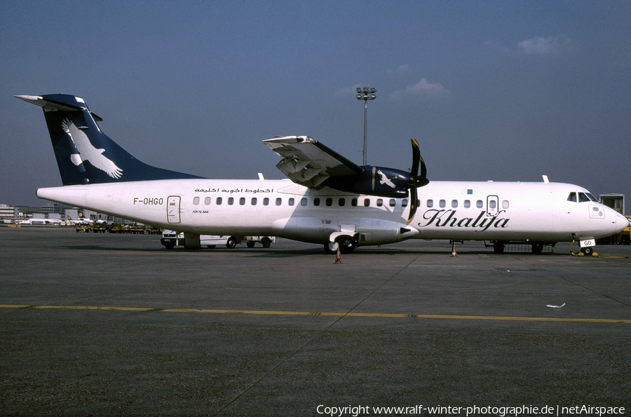 Khalifa Airways ATR 72-500 (F-OHGO) | Photo 430735