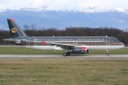 Royal Jordanian Airbus A320-232 (F-OHGX) at  Geneva - International, Switzerland