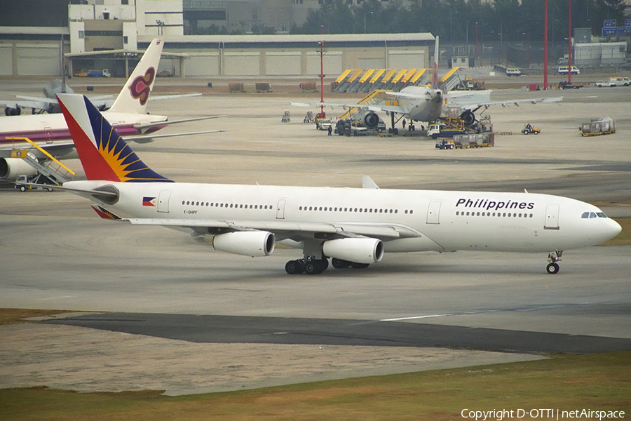 Philippine Airlines Airbus A340-211 (F-OHPF) | Photo 164560