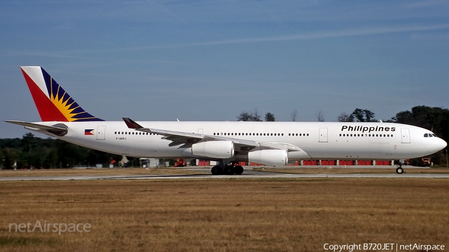 Philippine Airlines Airbus A340-313X (F-OHPJ) | Photo 37791