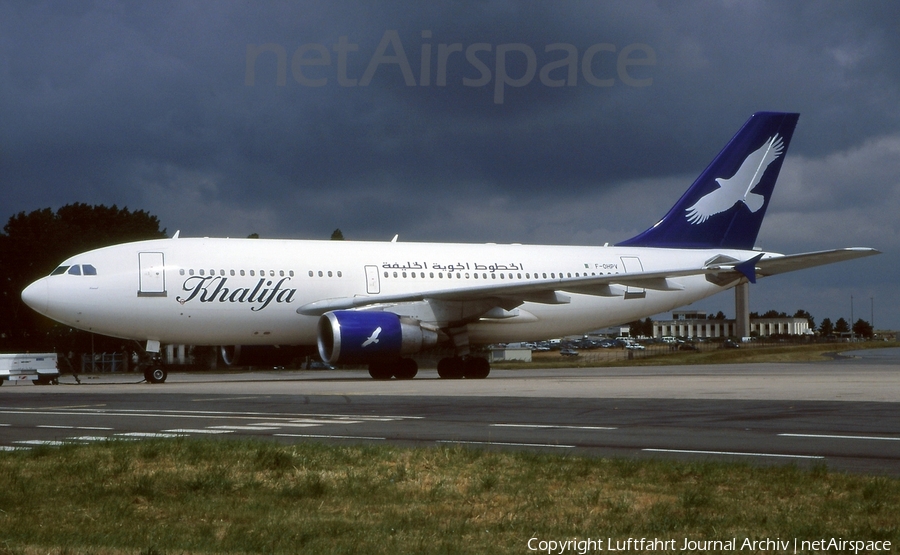 Khalifa Airways Airbus A310-324 (F-OHPV) | Photo 424811