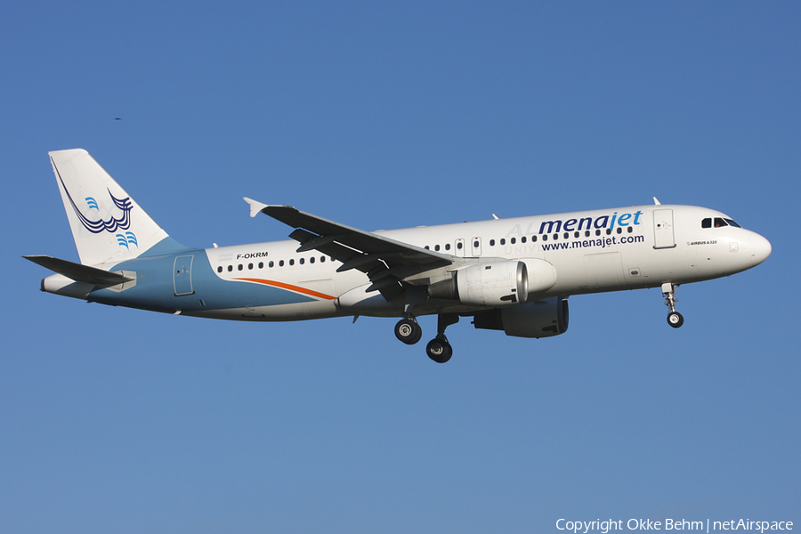 Menajet Airbus A320-211 (F-OKRM) | Photo 36429