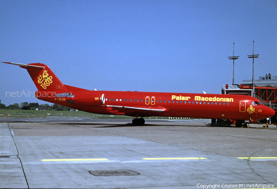 Palair Macedonian Fokker 100 (F-OLGB) | Photo 541673
