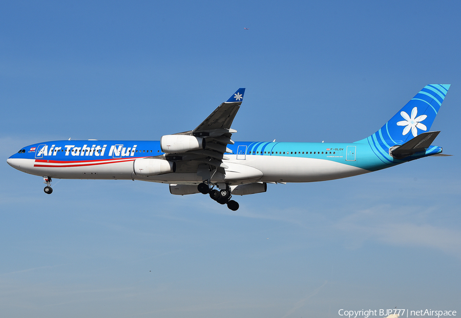 Air Tahiti Nui Airbus A340-313X (F-OLOV) | Photo 217727