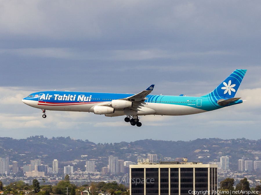 Air Tahiti Nui Airbus A340-313X (F-OLOV) | Photo 508326
