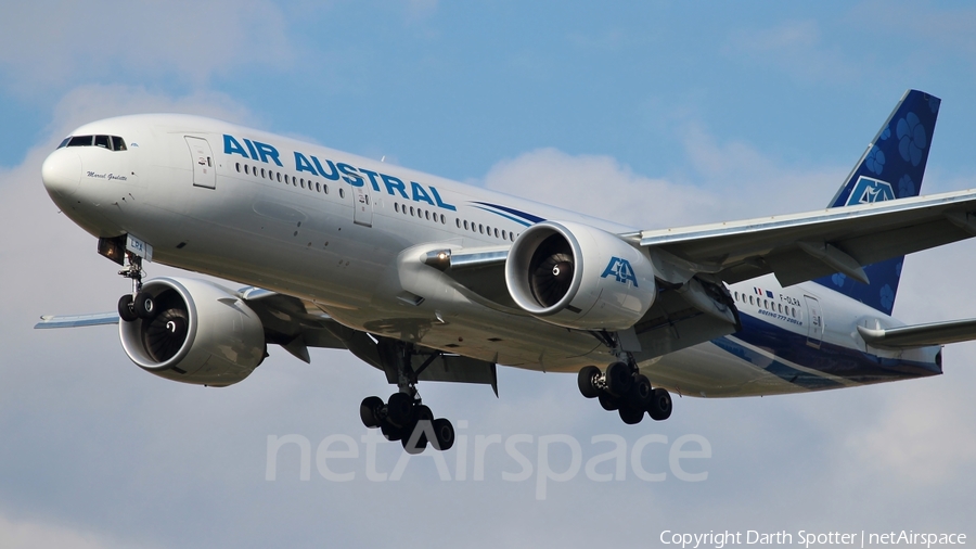 Air Austral Boeing 777-29M(LR) (F-OLRA) | Photo 221718