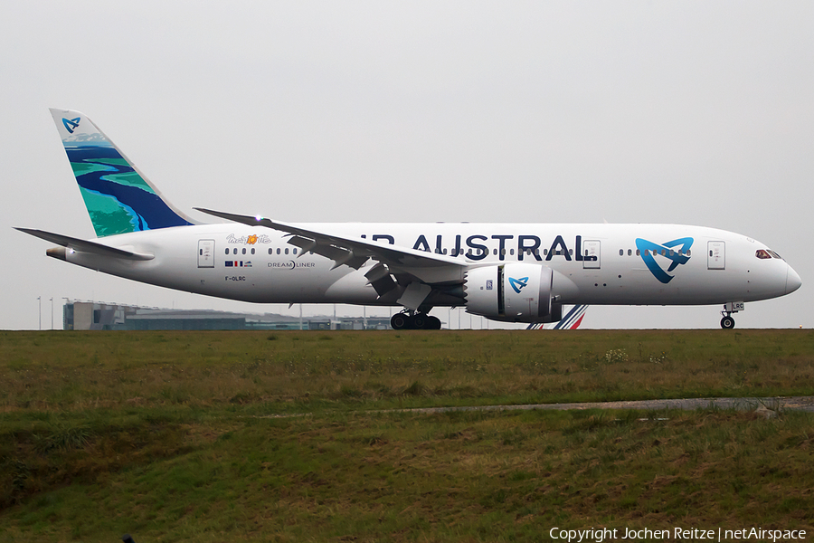 Air Austral Boeing 787-8 Dreamliner (F-OLRC) | Photo 129519