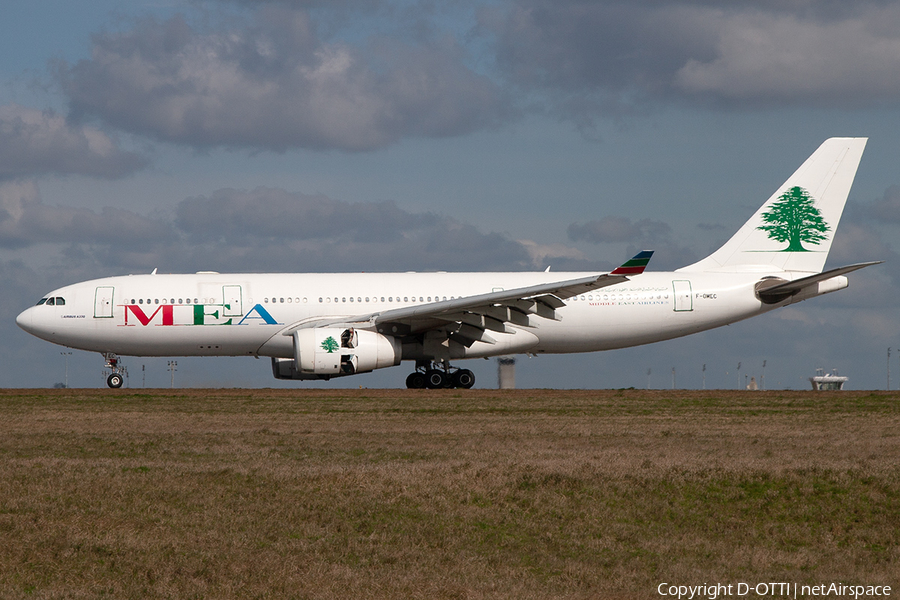 MEA - Middle East Airlines Airbus A330-243 (F-OMEC) | Photo 250271