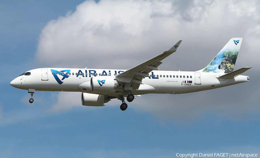 Air Austral Airbus A220-300 (F-OMER) | Photo 466394