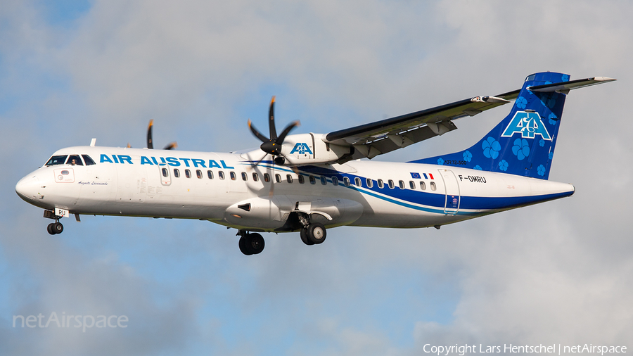 Air Austral ATR 72-500 (F-OMRU) | Photo 425109