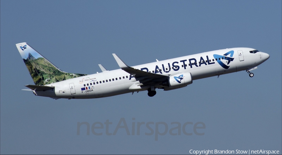Air Austral Boeing 737-89M (F-ONGA) | Photo 309880