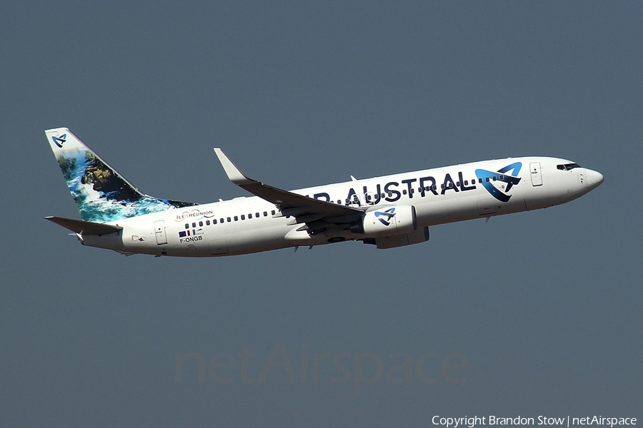 Air Austral Boeing 737-89M (F-ONGB) | Photo 343975