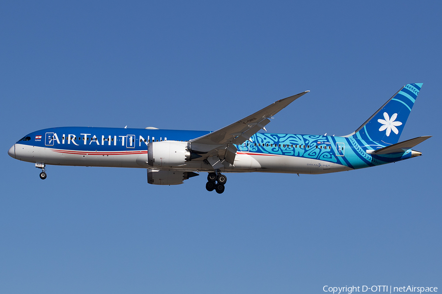 Air Tahiti Nui Boeing 787-9 Dreamliner (F-ONUI) | Photo 539742