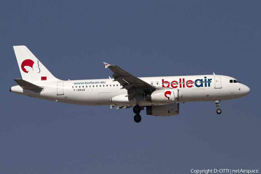 Belle Air Airbus A320-233 (F-ORAD) | Photo 391360