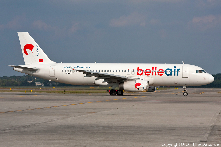 Belle Air Airbus A320-233 (F-ORAD) | Photo 369565
