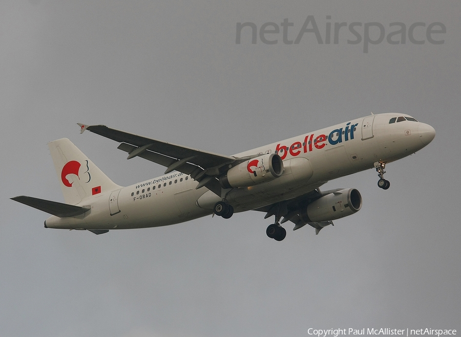Belle Air Airbus A320-233 (F-ORAD) | Photo 137715