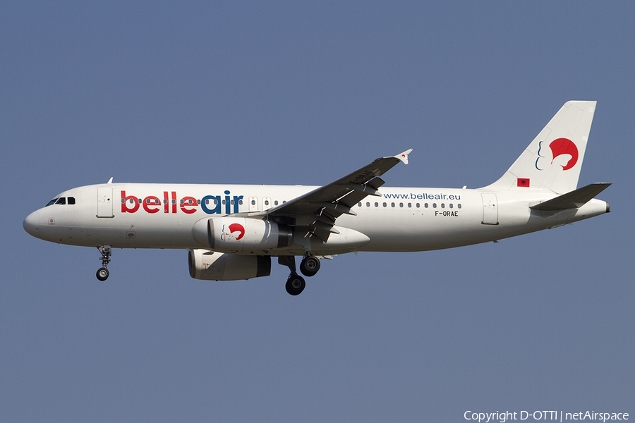 Belle Air Airbus A320-233 (F-ORAE) | Photo 394160