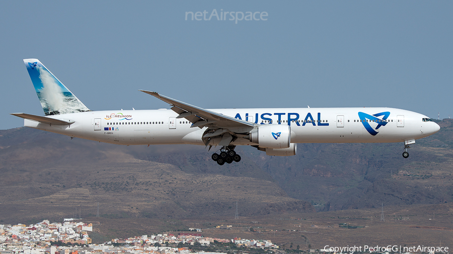 Air Austral Boeing 777-39M(ER) (F-OREU) | Photo 451426