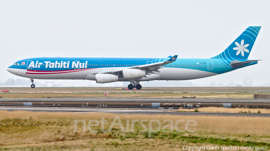 Air Tahiti Nui Airbus A340-313X (F-OSEA) | Photo 354263