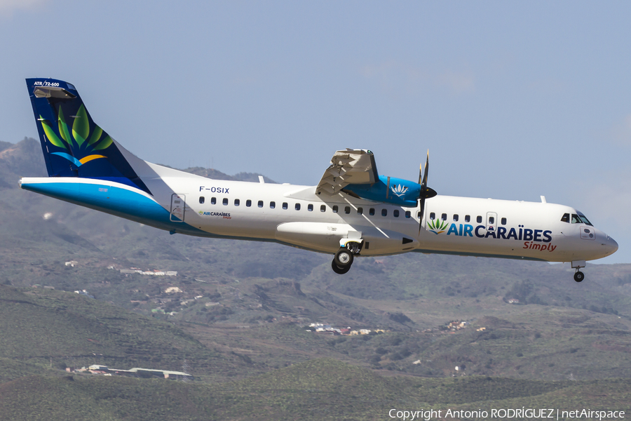 Air Caraibes ATR 72-600 (F-OSIX) | Photo 134296