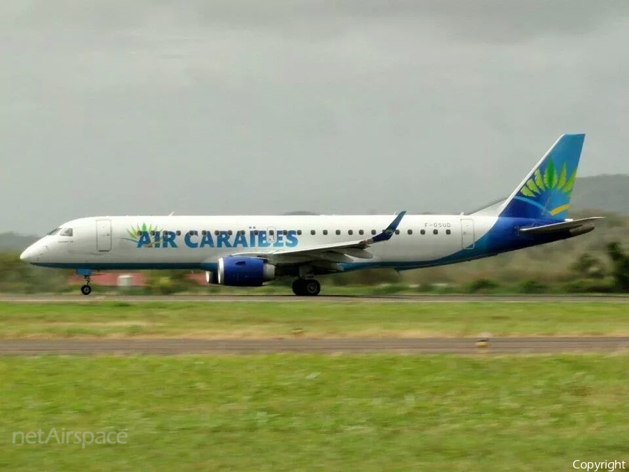 Air Caraibes Embraer ERJ-190LR (ERJ-190-100LR) (F-OSUD) | Photo 52216