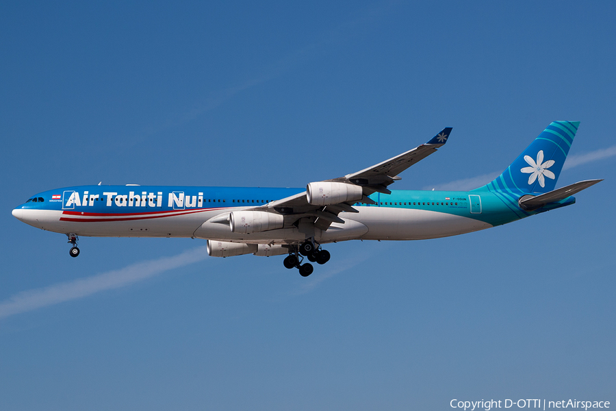Air Tahiti Nui Airbus A340-313X (F-OSUN) | Photo 184154