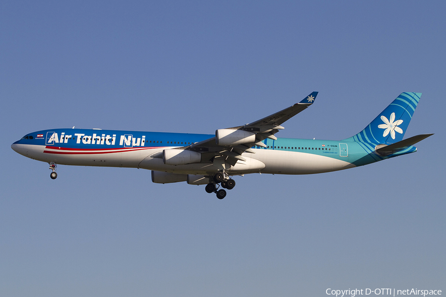 Air Tahiti Nui Airbus A340-313X (F-OSUN) | Photo 337744