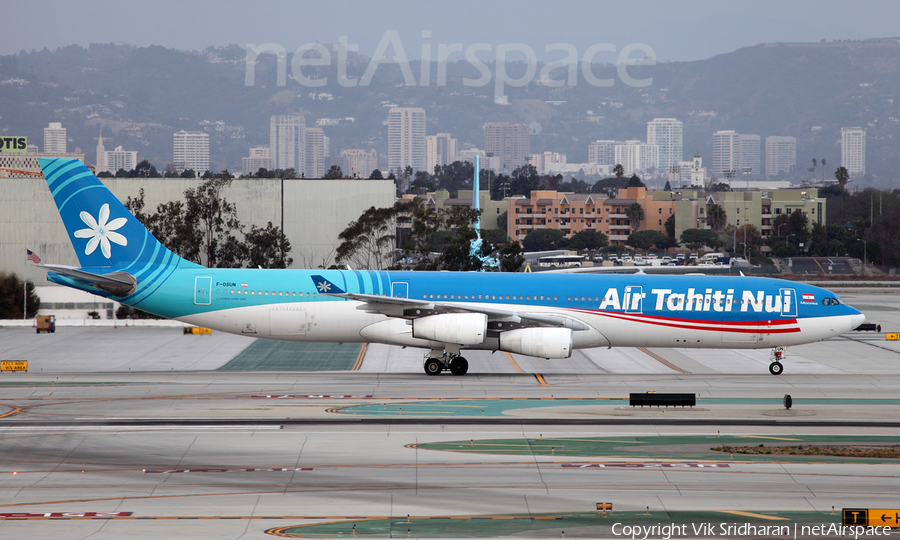 Air Tahiti Nui Airbus A340-313X (F-OSUN) | Photo 96091