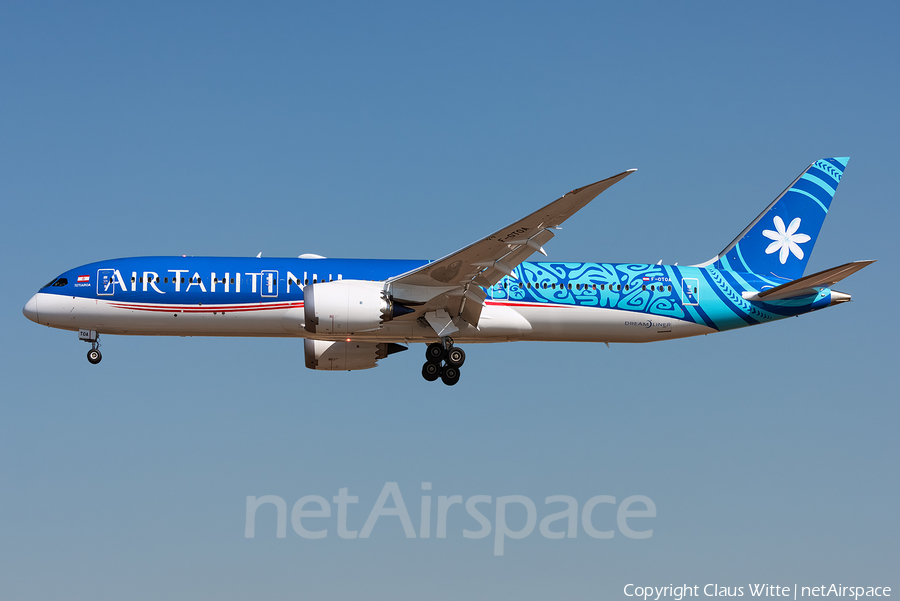 Air Tahiti Nui Boeing 787-9 Dreamliner (F-OTOA) | Photo 354704